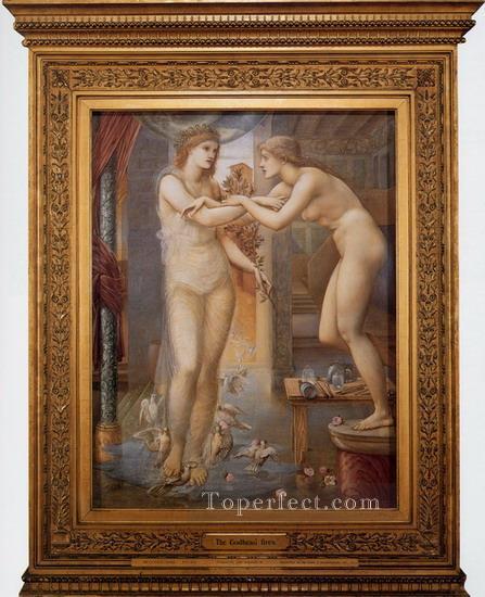 Pygmalion and the Image III The Godhead Fires PreRaphaelite Sir Edward Burne Jones Oil Paintings
